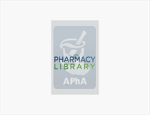 Tablet Screenshot of pharmacylibrary.com